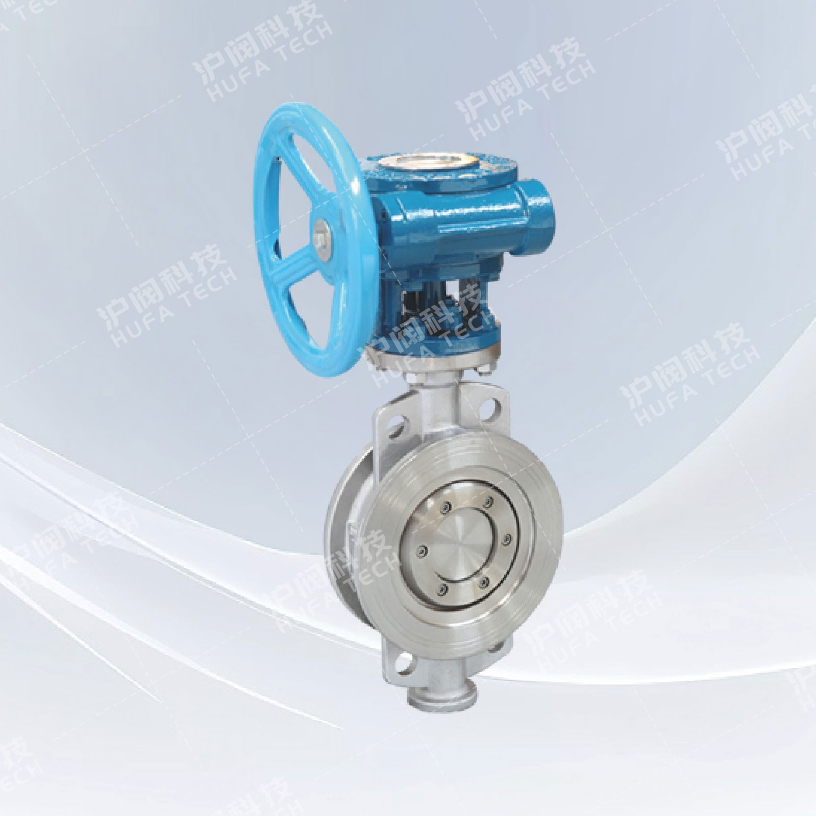 对夹三偏心蝶阀