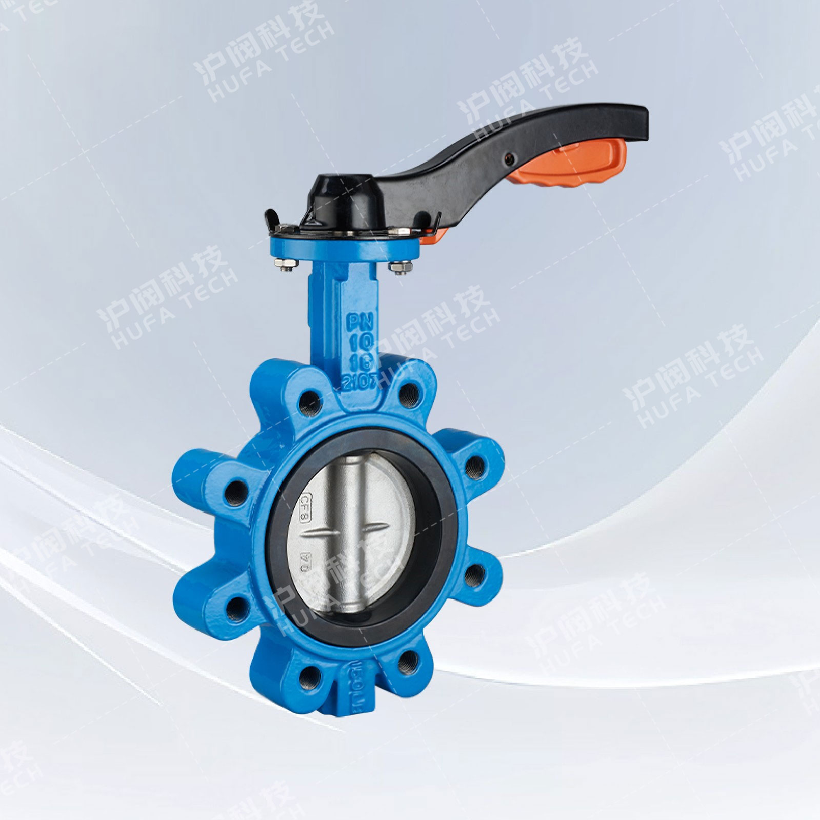 手柄凸耳式蝶阀