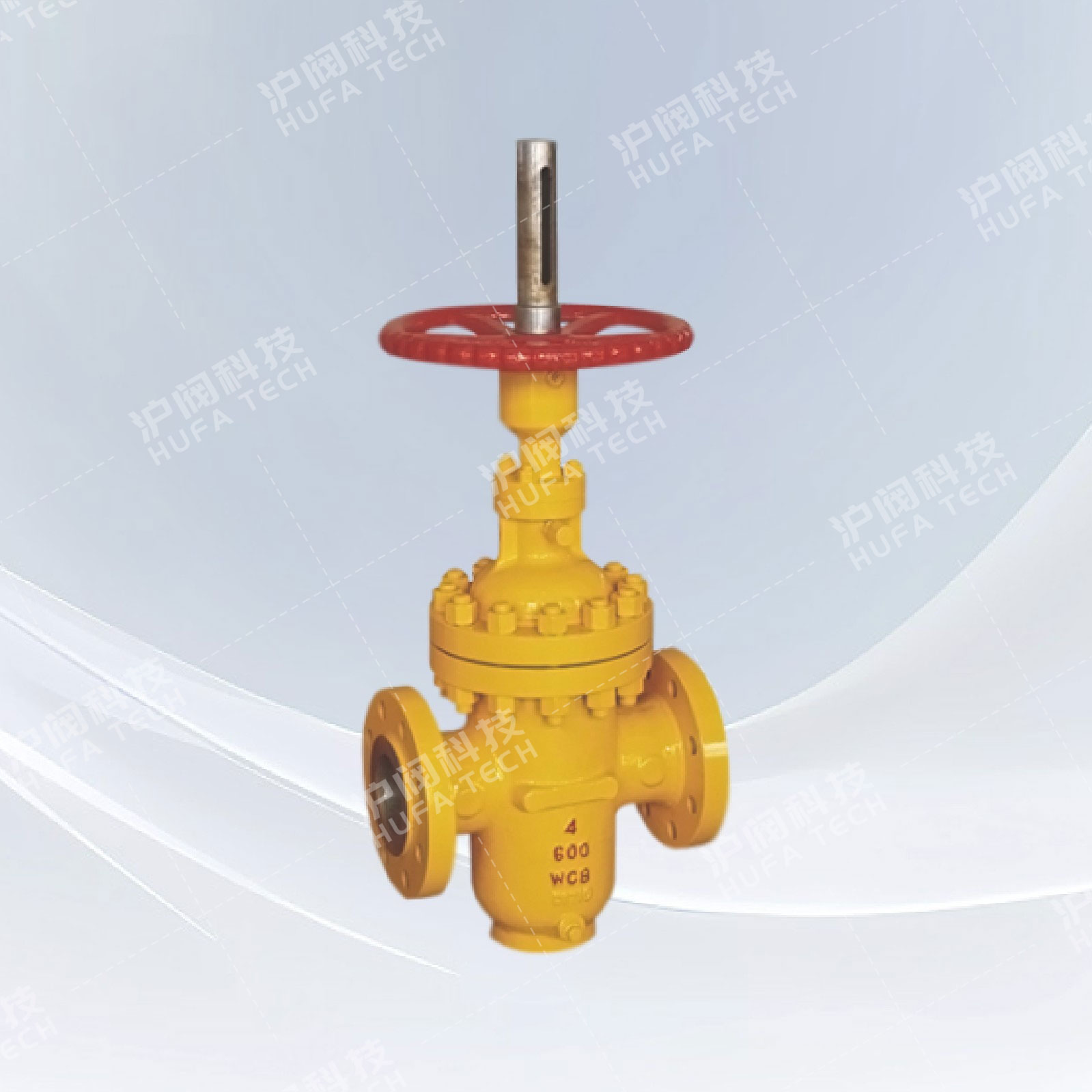 带导流孔平板闸阀