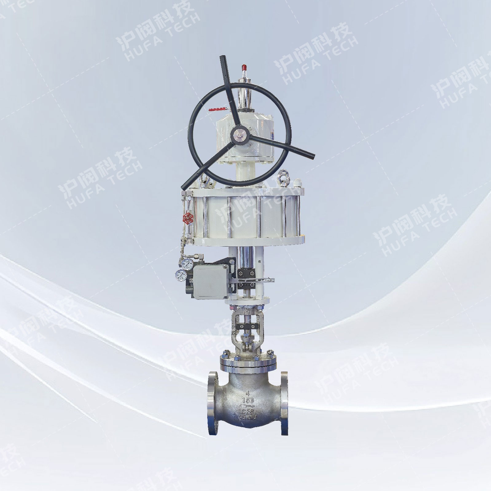 铸钢截止阀(气动)