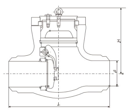 电站高压旋启式止回阀(图1)